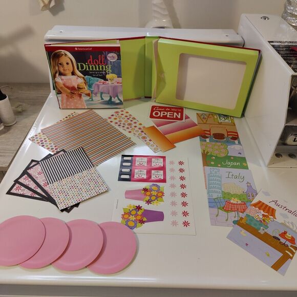 American girl Cafe dining craft kit Set Up Pretend Play - Picture 13 of 13